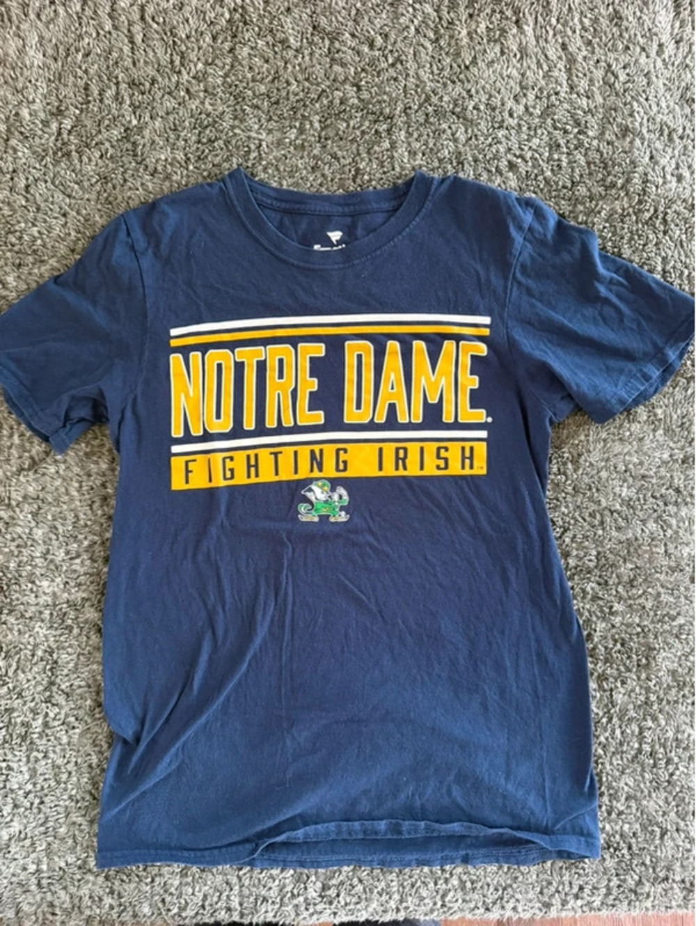 Fanatics Notre Dame Fighting Irish Navy Blue T-Shirt S/P